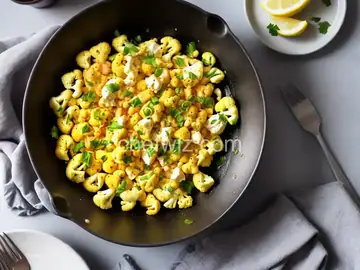 Scrambled Cauliflower - Low Carb