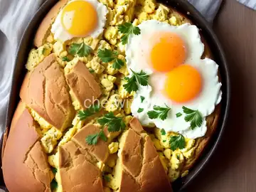 Scrambled Egg Brunch Bread