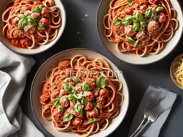 Scungilli in Marinara Sauce with Linguine