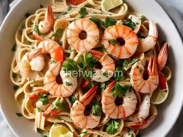 Seafood Alfredo