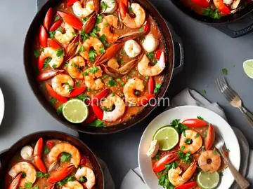 Seafood Bake for Two