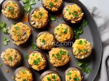 Seafood Stuffed Mushrooms