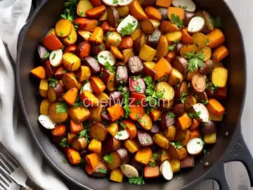 Sean's Mommy's Roasted Root Vegetables