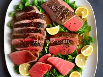 Seared Ahi Tuna Steaks
