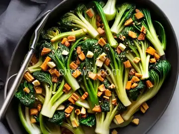Seared Bok Choy