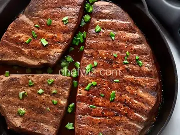 Seared Cast Iron Steaks