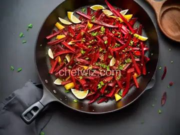 Seared Red Chard