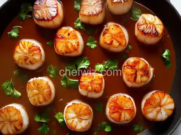 Seared Scallops With Pan Sauce
