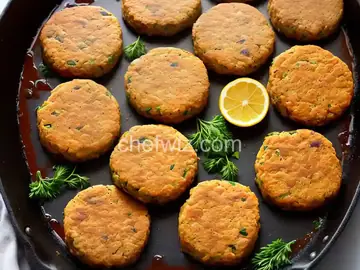 Seasoned Salmon Patties