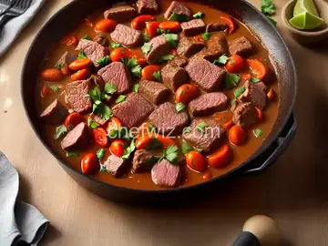 Seco De Carne Con Frejoles