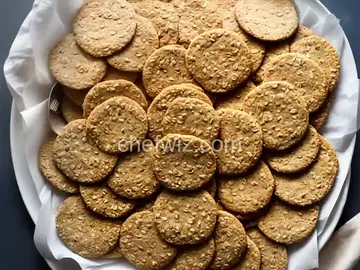 Seedy Oat Crackers