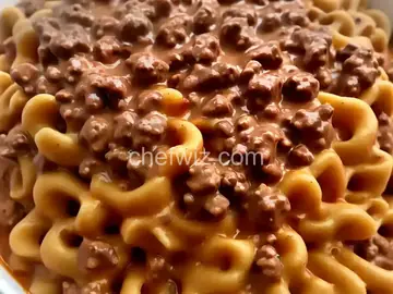 Semi-Homemade Ground Beef Stroganoff  (using Hamburger Helper)