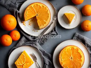 Semolina Cake With Oranges