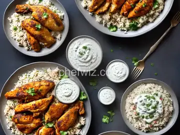 Serious Eats' Halal Cart-Style Chicken and Rice With White Sauce