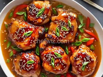 Sesame Chicken Thighs