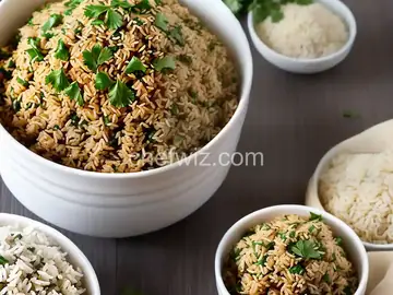 Sesame-Cilantro Rice