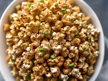 Sesame Parmesan Popcorn