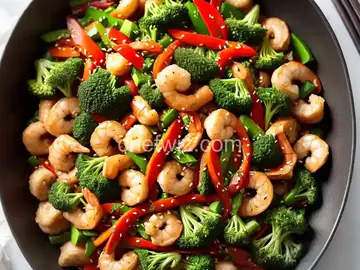 Sesame Shrimp Stir-Fry