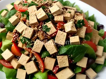 Sesame Tofu Salad
