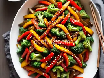 Sesame Vegetable Stir-Fry