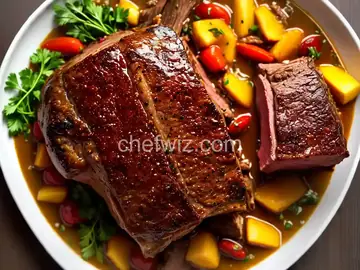 Seven-Hour Braised Leg of Lamb