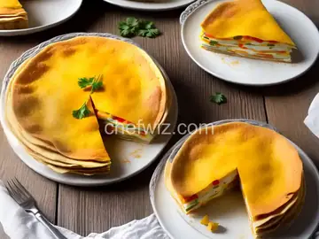 Seven Layer Tortilla Pie