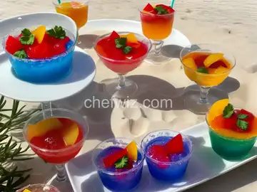 Sex on the Beach Jell-O Shots
