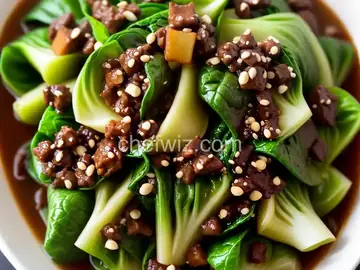 Shanghai Baby Bok Choy With Black Bean Sauce Recipe