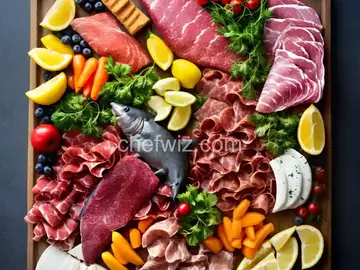 Shark Week Shark-cuterie Board