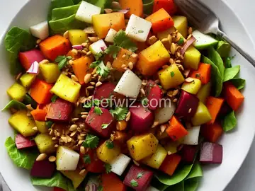 Shaved Root Vegetable Salad