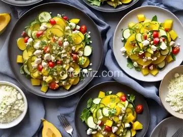 Shaved Summer Squash Salad