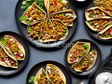 Shawarma-Spiced Tofu Pita Wraps