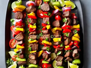 Shawarma-ish Short Rib Kebabs