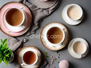 Sheer chai pink tea