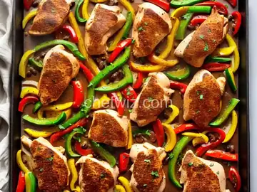 Sheet-Pan Chicken Fajitas Recipe