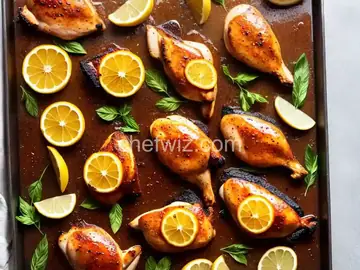 Sheet Pan Citrus-Glazed Chicken