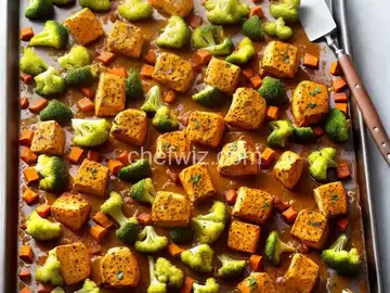 Sheet Pan Curried Cauliflower and Salmon