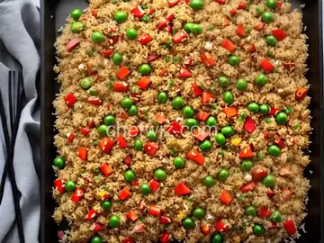 Sheet Pan Fried Rice