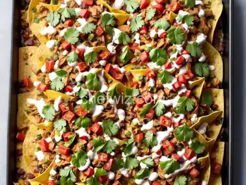 Sheet-Pan Green Chile Chicken Nachos
