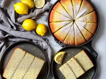 Sheet-Pan Lemon Poppy Seed Layer Cake