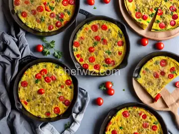 Sheet Pan Mediterranean Frittata