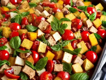 Sheet-Pan Panzanella