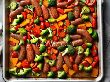 Sheet Pan Sausage & Vegetables