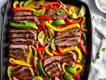 Sheet-Pan Steak Fajitas