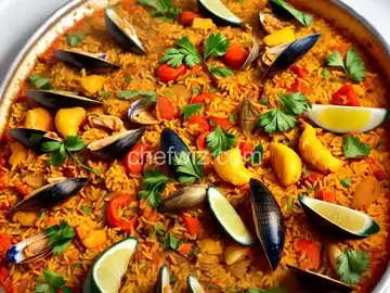 Shellfish Paella (Paella de Mariscos) From 'Spain'
