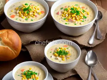 Sheryl's Corn and Crab Chowder