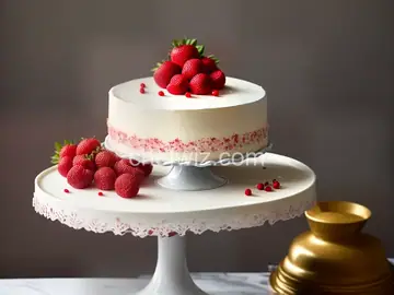 Shirley Temple Cake