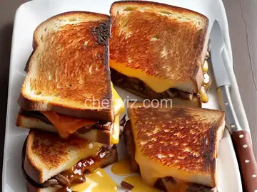 Short Rib, Caramelized Onion, and Gouda Grilled Cheese Recipe