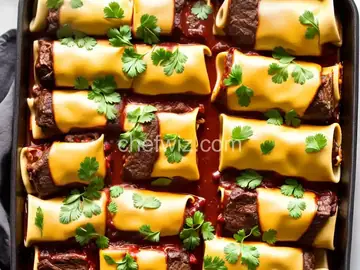 Short Rib Lasagna Rolls