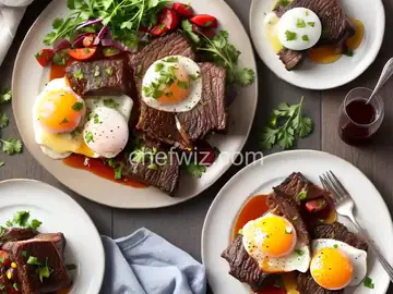 Short Ribs Eggs Benny